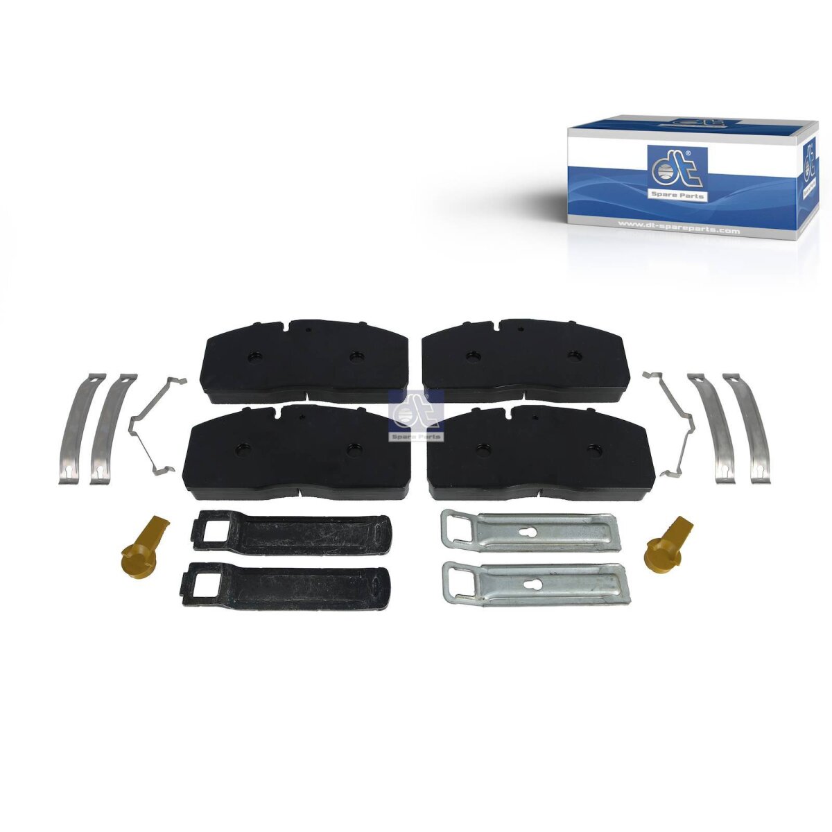 DT Spare Parts Bremsbelagsatz, Scheibenbremse 10.93500 - 1093500 