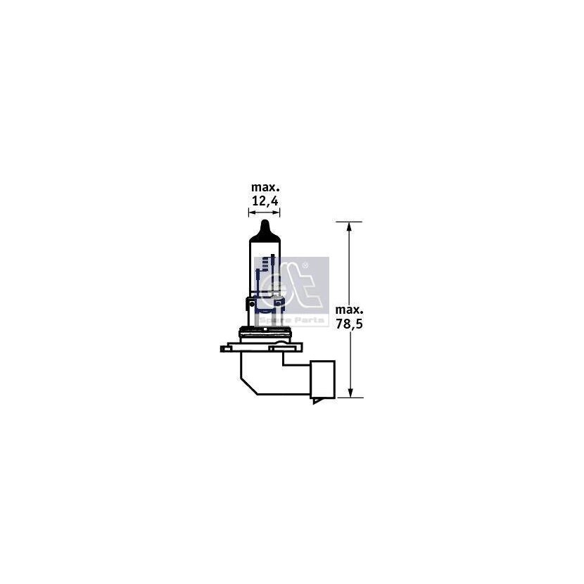 DT Glühlampe, Nebelscheinwerfer 11.84140 - 1184140 passend für N000000000069