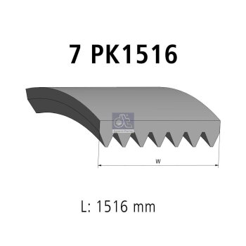 DT Keilrippenriemen 14.16001 - 1416001 passend für...