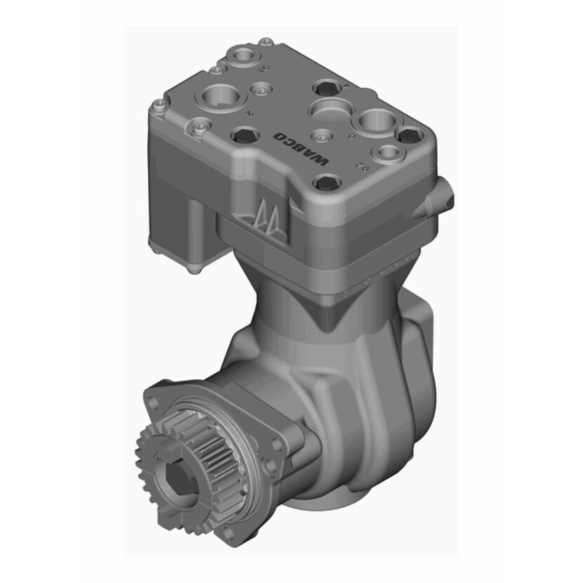 Wabco Einzylinder Kompressor 9121160000 - 912 116 000 0 passend für 51541007071