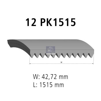 DT Keilrippenriemen 4.80391 - 480391 passend für...