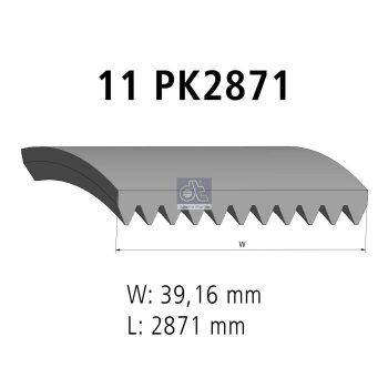 DT Keilrippenriemen 4.80686 - 480686 passend für...