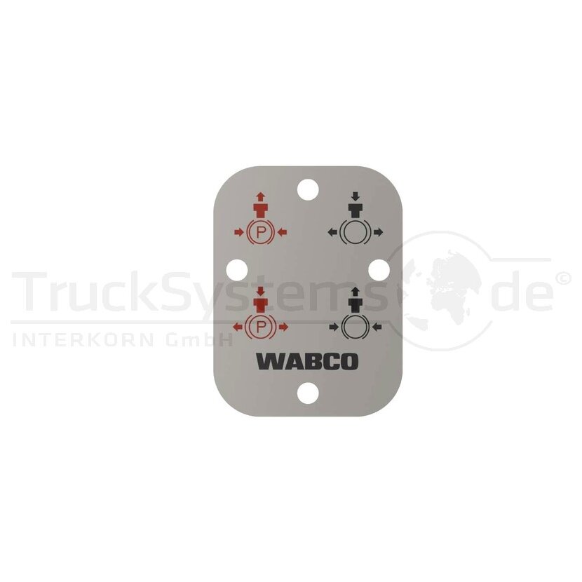 Wabco Schildplatte 9710021034 - 971 002 103 4