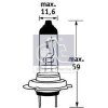 DT Glühlampe, Hauptscheinwerfer 9.78108 - 978108 passend für 1637337