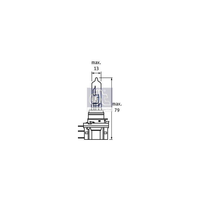 DT Glühlampe, Fernscheinwerfer 9.78166 - 978166 passend für 07920081752