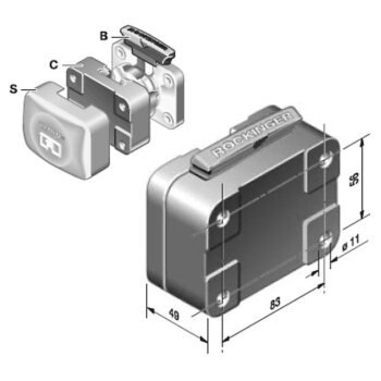 ROCKINGER Wechselsystem Variobloc RO*100- 100C01551
