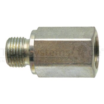 Gerade Adapter 1/4 M-BSPx1/4 F-BSP L=43