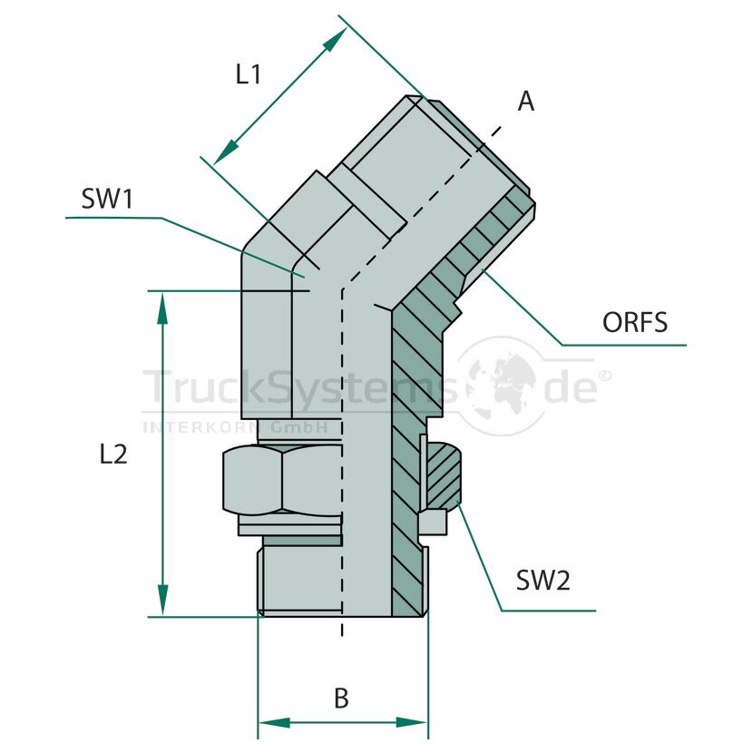 Winkel Schott Adapter
