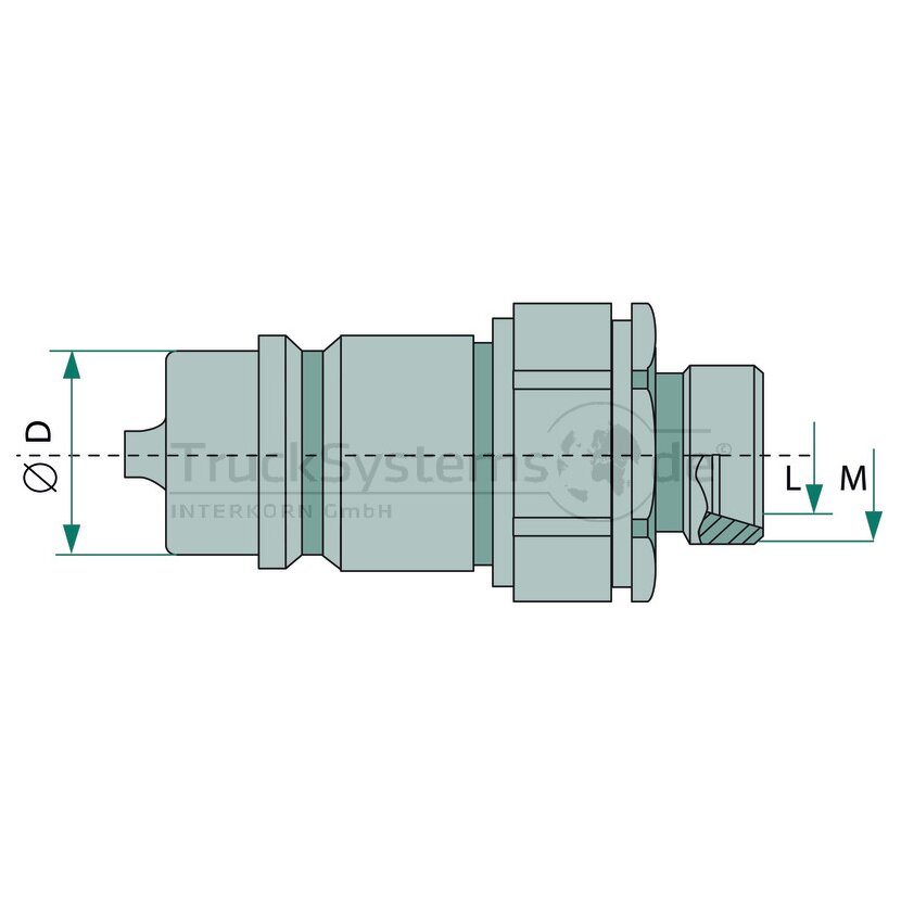 KS 10L (M16x1,5) DN12-BG3 - VPE10