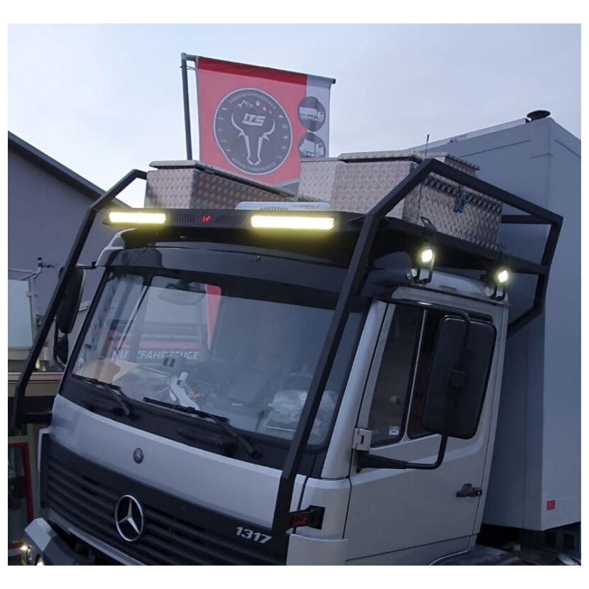 Strands LED Fernscheinwerfer SIBERIA NR 7" 809187 LED 9-32V 70W K=500mm/ Ref.20