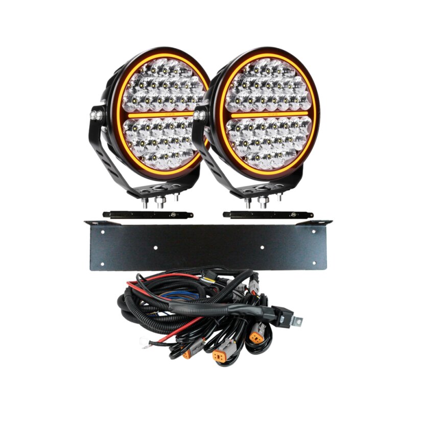 Strands LED Fernscheinwerfer Set - 2x SIBERIA NR 9" 9-35V Refür 30 - 809188-KIT2
