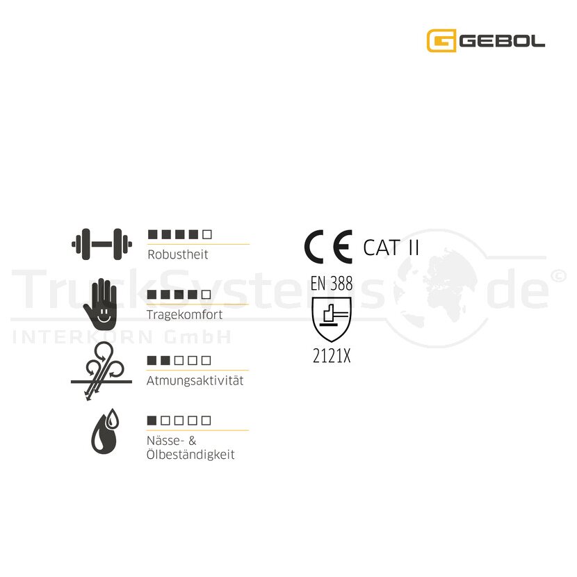 Gebol Handschuh Driver Gr. 10