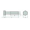 6kt-Schraube,DIN931,8.8,VZ,06x035,VE1