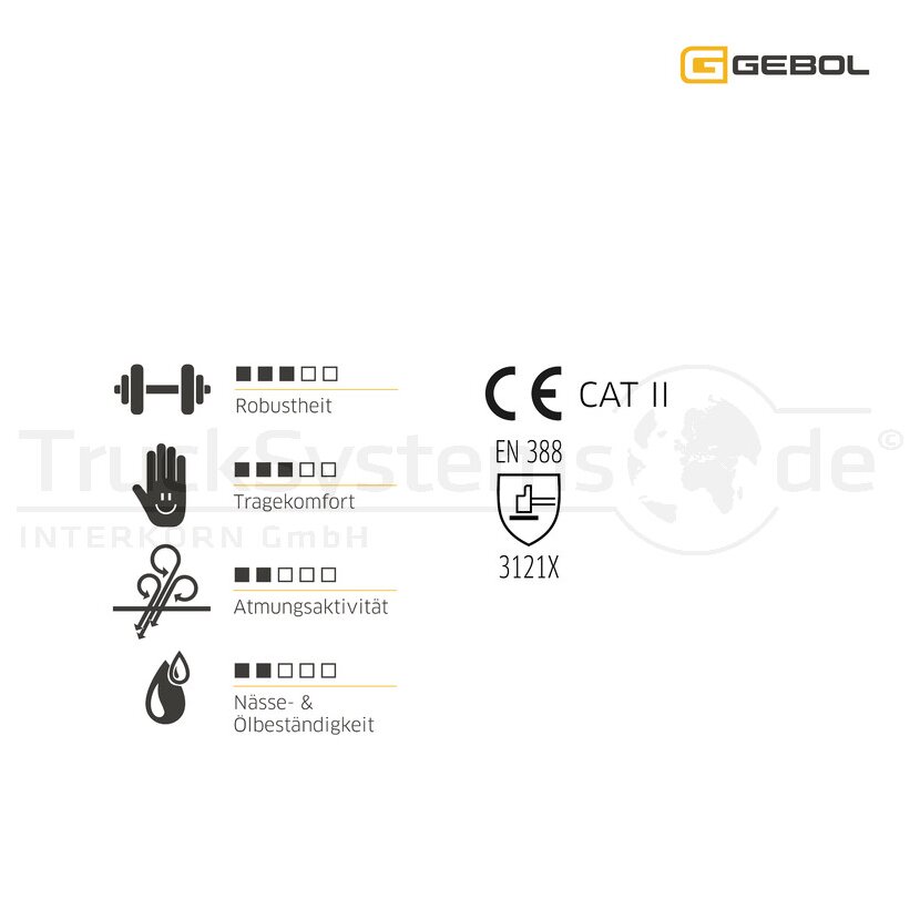 Gebol Handschuh ´´Midi Flex´´ Gr.10 - 709264