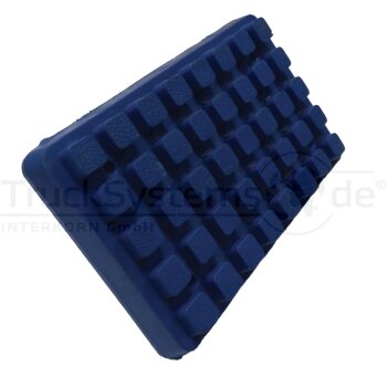 GummiFuß 25mm blau für Klemmbalken