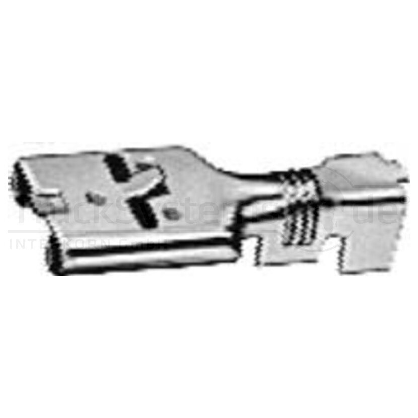 Hella Flachsteckhülse,VE:100ST - 8KW 701 235-033 - 8KW701235033
