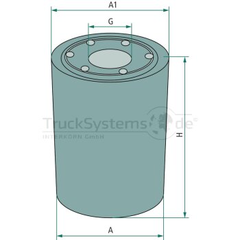 Fleetguard Hydraulikölfilter HF6177