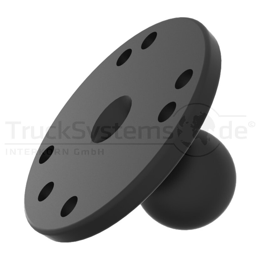 RAM MOUNTS Basisplatte rund mit B-Kugel
