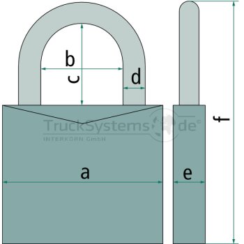 ABUS Vorhangschloss 165/40 SB