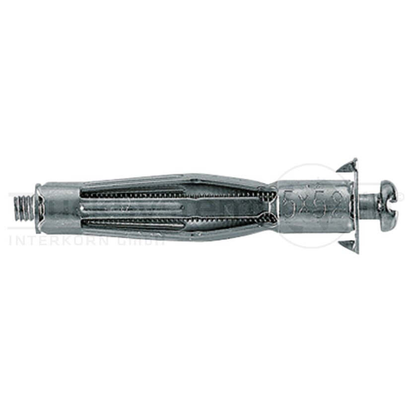 Fischer VPE4 Hohlraum-Metalldübel HM 6x37 S K