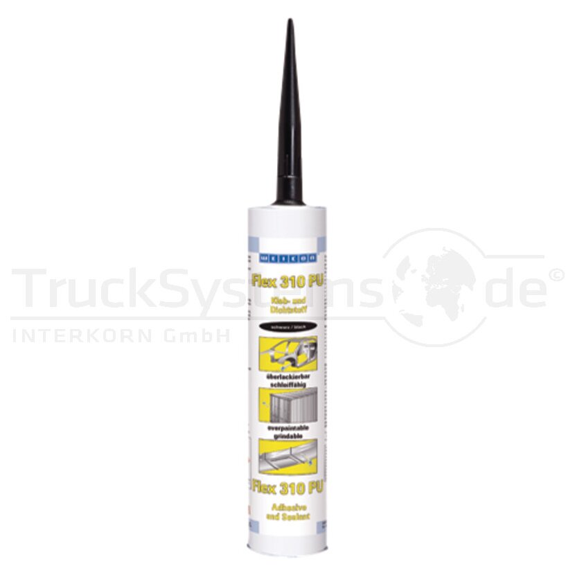 WEICON Kleb- und Dichtstoff 310ml schwarz RAL 9004
