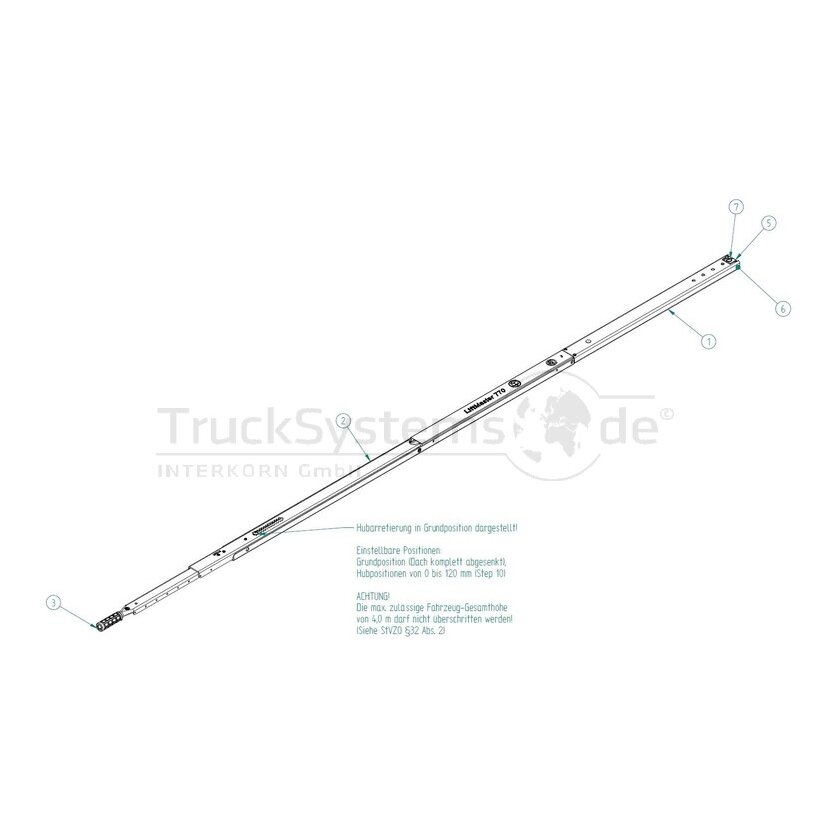 Hesterberg LiftMaster 770N, Hub 500mm, H, 681016900 - 681016900