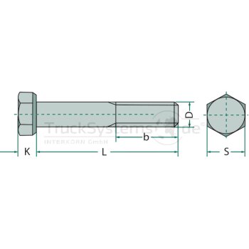 Schraube,DIN960,10.9,VZ,16x1,5x120,VE:1