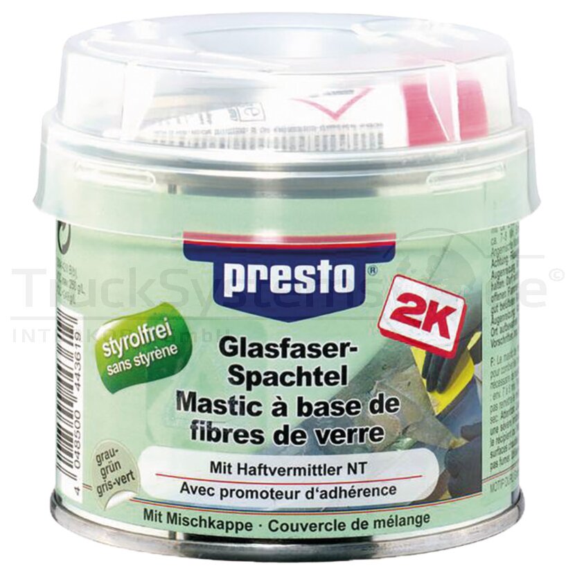 Presto Glasfaserspachtel, styrolfrei, 1000 g