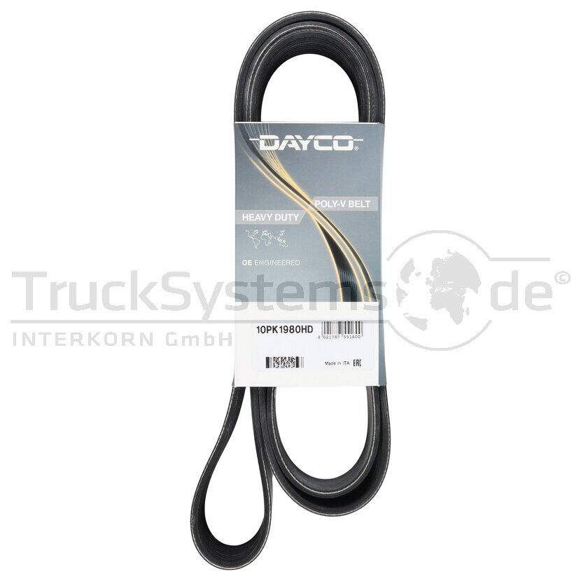 Dayco Keilrippenriemen 10PK1980HD - 10PK1980HD
