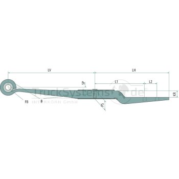 BPW Lenkerfeder BPW 05.082.14.43.2 - 05.082.14.43.2 -...