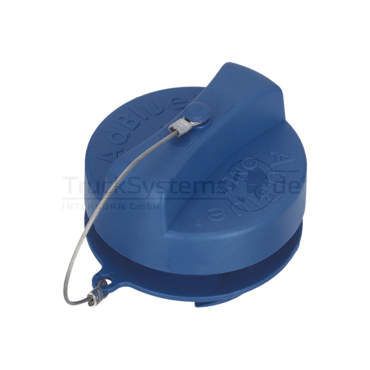 MelTruck AdBlue Tankdeckel 60mm Mit 2 Schlüsseln - Für Volvo, Scania, Renault, Iveco LKW
