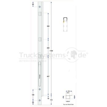 KINNEGRIP SW-Runge K20 Li 1100 VZ 3 R - 211303-B - 211303B