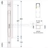 KINNEGRIP SW-Runge K20 Li 400 ALU 1 R - 204302-B - 204302B