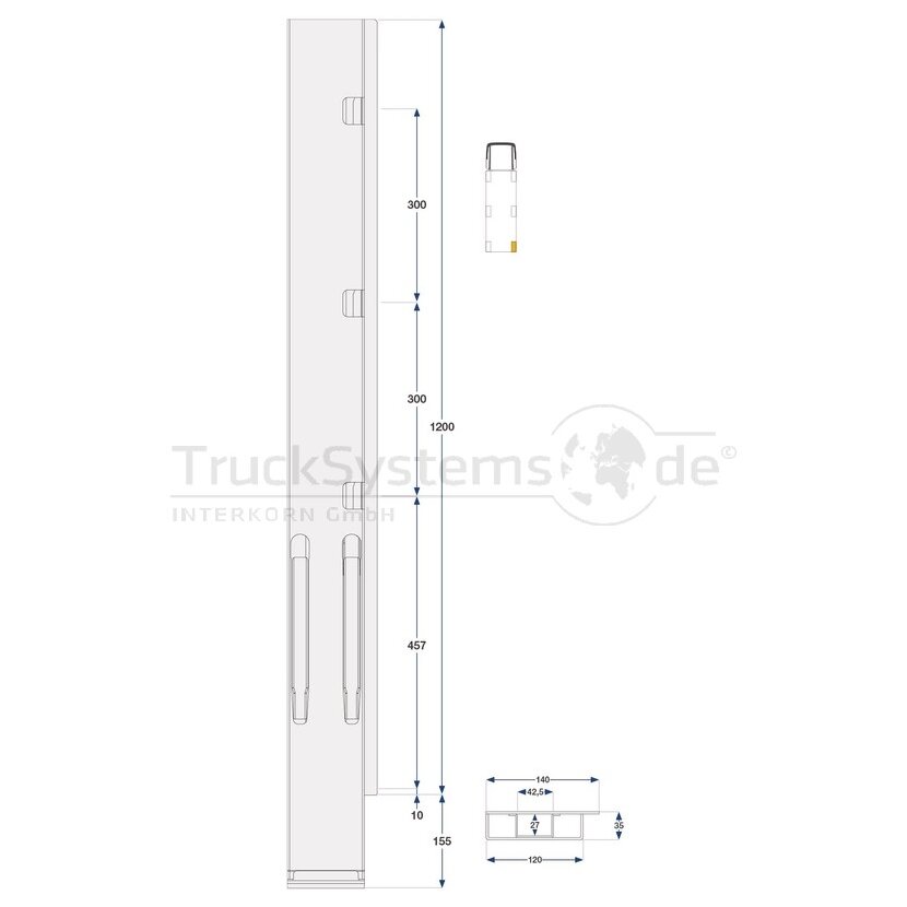 KINNEGRIP H-Runge K20 Re 1200 VZ ohne HW-Ver. 3 R - 212803 SAP1 - 212803SAP1