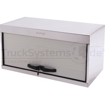 BAWER Staukasten VA poliert 1000x500x500 Rollo
