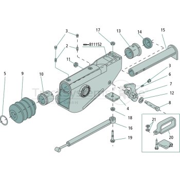 AL-KO Schmiernippel 8 x 1 Kegel 71412 - 2171710001