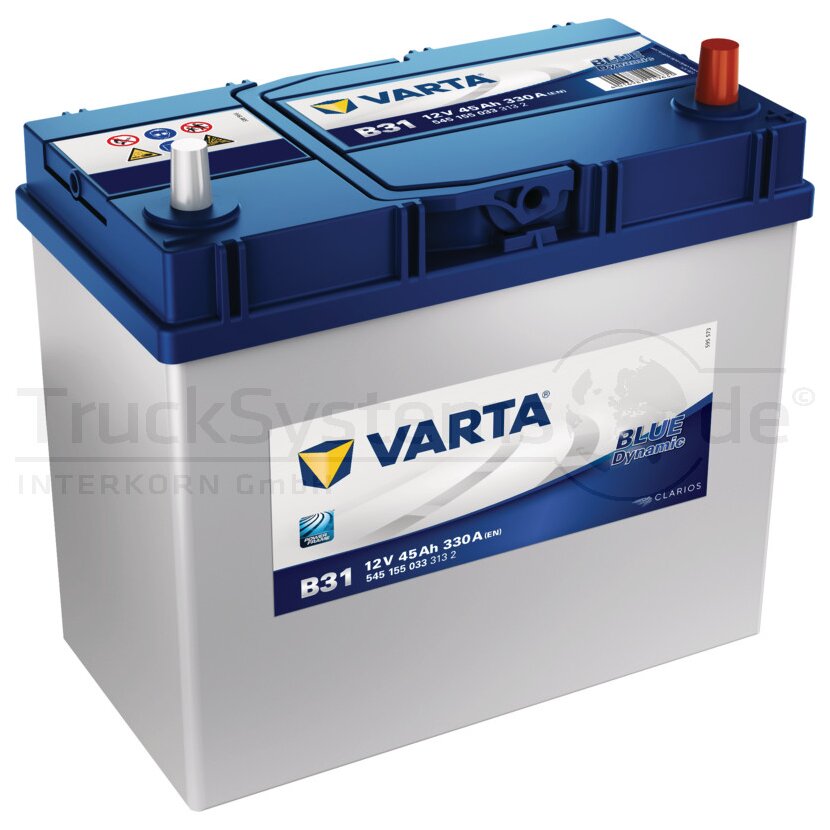 Varta Batterie BLUE Dynamic B31 5451550333132 - 5451550333132 passend für 0092S40