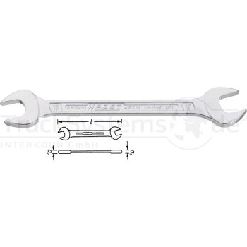 Hazet Doppel-Maulschlüssel 450N-34X36 - 450N-34X36 -...