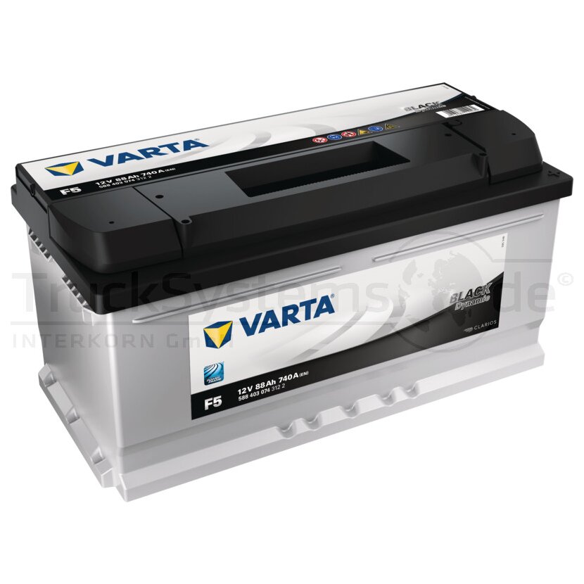 Varta BLACK Dynamic F5 - 5884030743122 passend für 09201