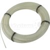 Kunststoffrohr Luftrohr 6x1 natur Rolle 100m