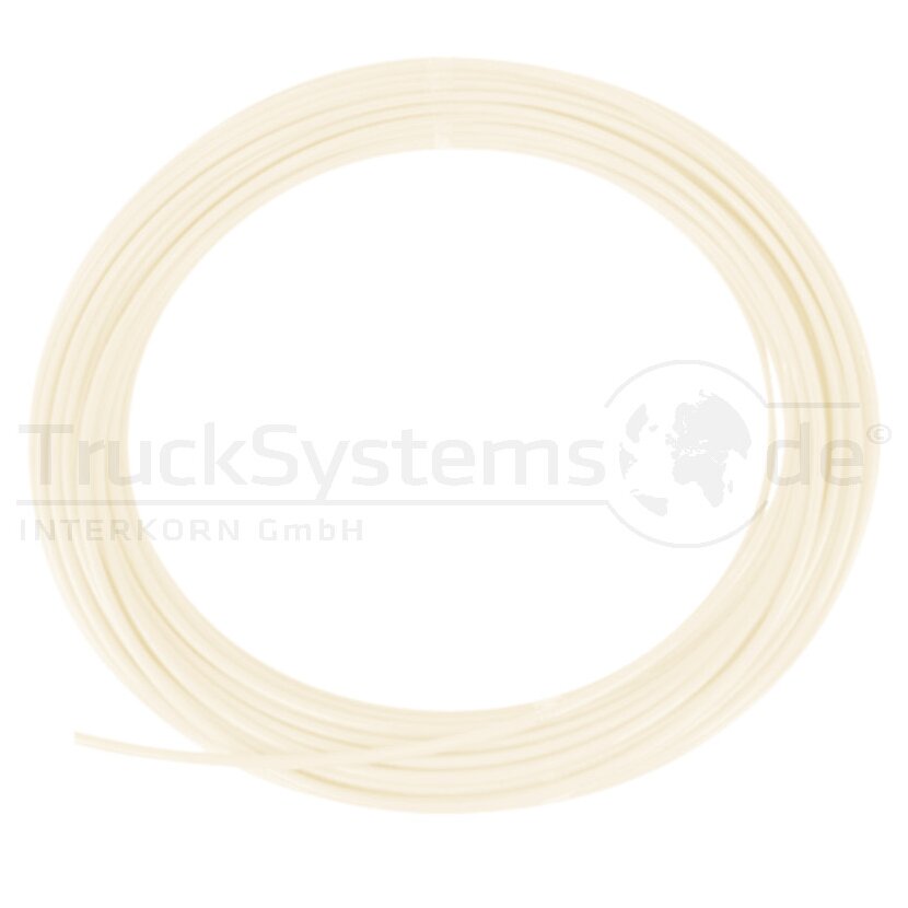 Kunststoffrohr Luftrohr 12x1,5 natur Rolle 100m