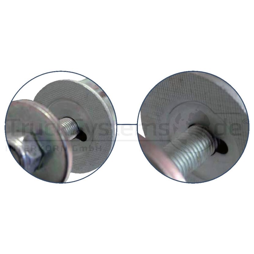 Jonesco Tragrohr, gekröpft, vz, L:800mm, D:42mm - JS43E