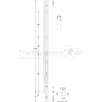 KINNEGRIP SW-Runge K20 Re 1100 KTL 3 R - 211 401-B - 211401B
