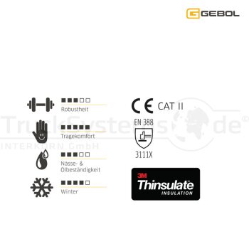 Gebol Handschuh ´´Master Thermo´´...