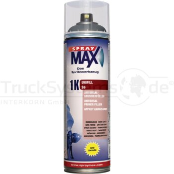 SprayMAX 1K Unifill S6, Dunkelgrau, 500 ml