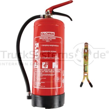 Gloria Feuerlöscher PD 6 GA 6 kg NIEDERLÄNDISCH...