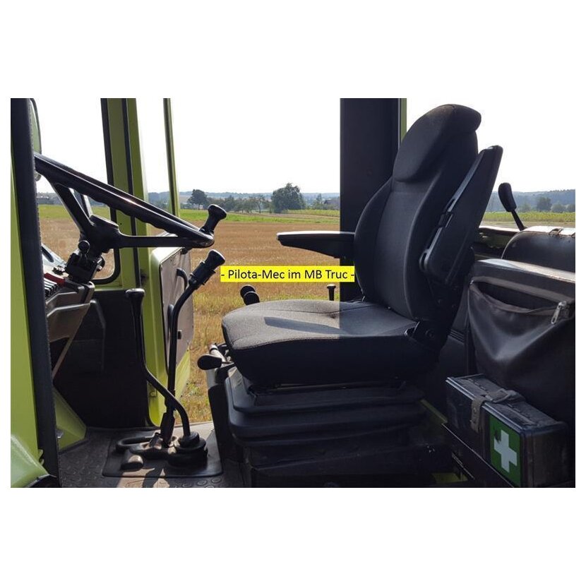 Schleppersitz Pilota-Mec 430 - mechanisch gefedert - Traktorsitz Staplersitz Baumaschinensitz Stoff