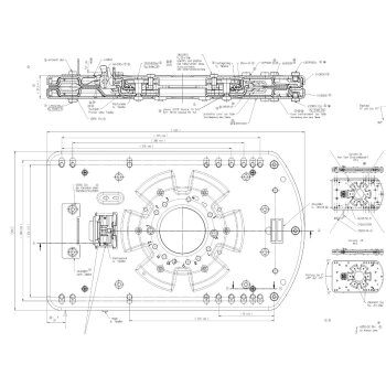 ISRI Drehplatte Drehteller Fahrersitz Universal 360°