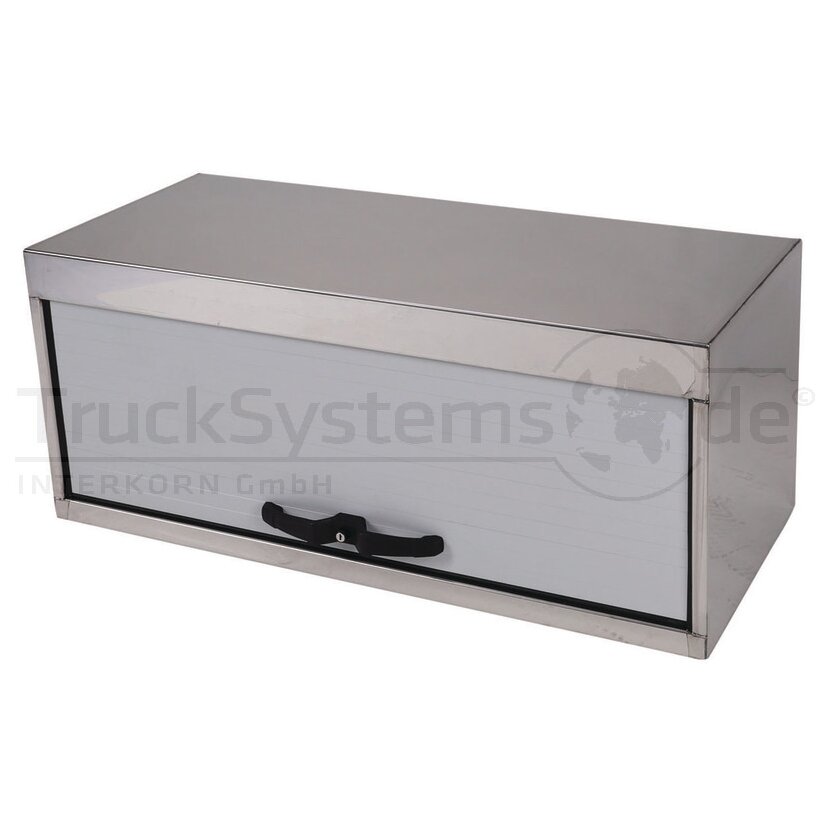 BAWER Staukasten VA poliert 1200x500x500 Rollo