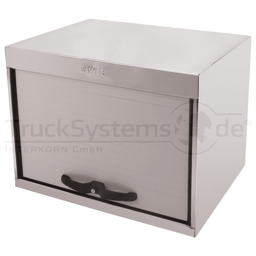 BAWER Staukasten VA poliert 800x600x600 Rollo